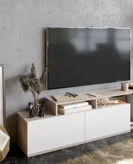 TV stolíky TV stolík Nexera - Cordoba, White