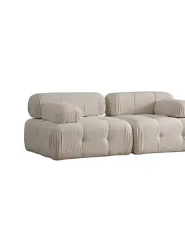 Pohovky a gauče Dvojmiestna pohovka Doblo 2 Seater ( L1-1R) Cream Bouclette