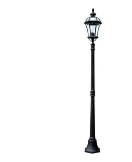 LED osvetlenie Elstead Garden Zone - Vonkajšia lampa LEDBURY 1xE27/100W/230V IP44 čierna GZH-LB5