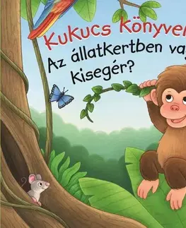 Leporelá, krabičky, puzzle knihy Kukucs könyvek - Az állatkertben vagy, kisegér?