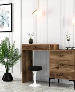 Toaletné Toaletný stolík Lizbon 553 - Walnut