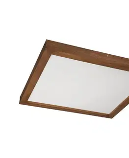 Svietidlá BRILAGI - LED Kúpeľňové svietidlo WOODY FRAME LED/50W/230V 60x60 IP44 dub čerešňa 8590828007807