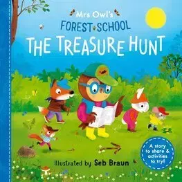 Rozprávky Mrs Owl’s Forest School: The Treasure Hunt - Ruth Symons,Sebastien Braun
