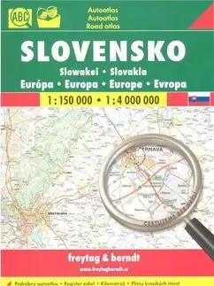 Do auta Slovensko autoatlas 1:150 000