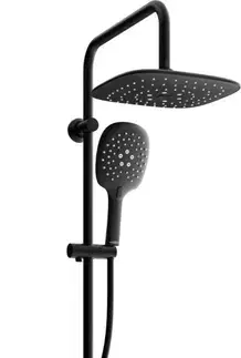 Sprchy a sprchové panely MEXEN/S - T22 čierna sprchový stĺp 798222293-70