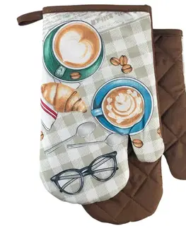 Chňapky MAKRO - Chňapka s magnetom 2ks CAPPUCCINO ll