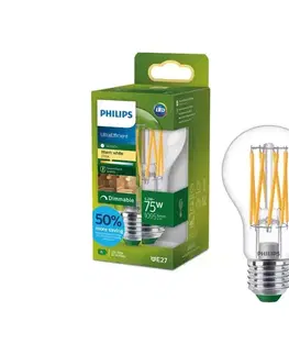 Žiarovky LED stmievateľná žiarovka ULTRAEFFICIENT VINTAGE Philips A60 E27/5,2W/230V 2700K 872110305197400