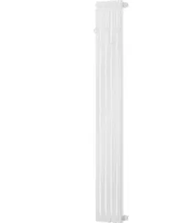 Radiátory do kúpeľne MEXEN - Flux vykurovací rebrík/radiátor dekoratívny 1500 x 240 mm, 450 W, biela W127-1500-240-00-20