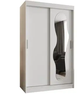 Šatníkové skrine Skriňa Ultra 120 biela