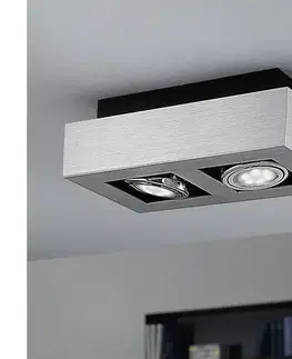 Svietidlá Eglo 91353 - LED Bodové svietidlo LOKE 1 2xGU10-LED/5W/230V 91353
