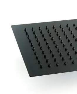 Sprchy a sprchové panely HOPA - Hranatá hlavová sprcha BLACK BAASHD2525BK