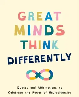 Motivačná literatúra Great Minds Think Differently - Summersdale Publishers Ltd