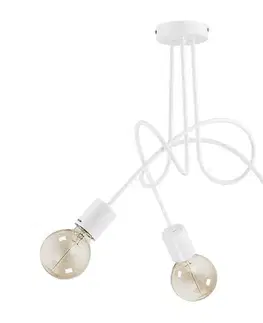 Svietidlá  Prisadený luster TANGO 3xE27/15W/230V biela 23613