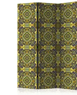 Paravány Paraván Malachite Mosaic Dekorhome