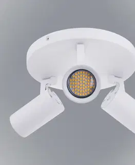 Moderné lampy do obývačky Stropné bodové svietidlo  Grey biele VO2106 PL3
