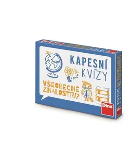 Vzdelávacie hry Dino Toys Cestovná hra Vreckové kvízy: Všeobecné znalosti Dino