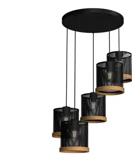Svietidlá  Luster na lanku BERIL 5xE27/60W/230V 3747