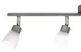Stropná svetla Stropná svietiaca páska 63cm Drops 4xG9