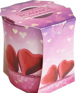 Sviečky ADMIT - Sviečka v skle Romance