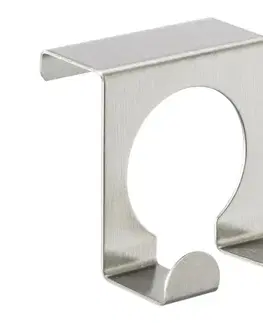 Svietidlá WENKO 8411100 - Háčik 5x5 cm nerezový/strieborný 8411100