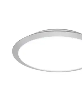 Svietidlá Brilo - LED Stropné svietidlo CTS LED/21W/230V 3000/4000K pr. 37 cm matný chróm 3767014