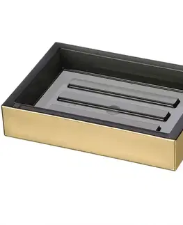 Kúpeľňové doplnky Mydlovnička Eldorado Gold