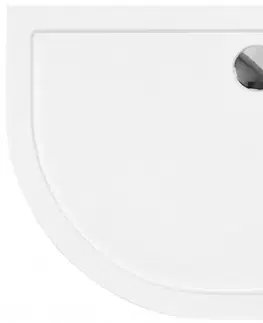 Sprchové vaničky Sprchová vanička polokrúhla Aron Slimline 80/80/3/5,5