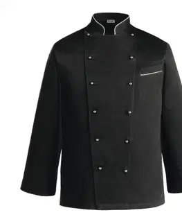 Pánske košele EGOCHEF Kuchársky rondon EGOchef FAT BOY, veľkosti 5XL - 7XL - dlhý rukáv  5XL