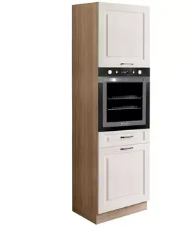 Kuchynské skrinky stojace Kuchynská skrinka Smart 20D Sonoma/biely Mat