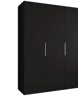 Šatníkové skrine Skriňa Marbella I 150 čierna/kašmír