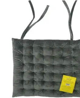Bytový textil Podsedák na stoličku SSE-JBT-1012 15 40x40cm tmavošedá