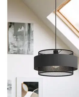 Svietidlá Eglo 43668 - Luster na lanku BAZELY 1xE27/40W/230V 43668