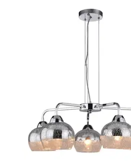 Svietidlá  Luster na lanku CROMINA 5xE27/60W/230V 35-56375
