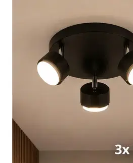 Svietidlá BRILAGI - LED bodové svietidlo MONO 3xGX53/30W/230V čierne 89-013B