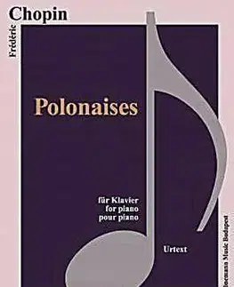 Hudba - noty, spevníky, príručky Chopin, Polonaises - Chopin Fryderyk