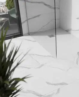 Vane MEXEN - Stone+ sprchová vanička obdĺžniková 100x70, biela 44107010