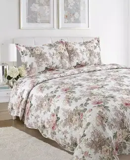 Prehozy na posteľ Prikrývka na posteľ SH 170805 170x220 krémová