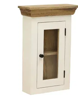 Kúpeľňový nábytok Skrinka do kúpeľne Retro 40x60x15 indický masív mango