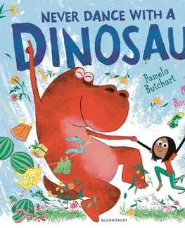 Leporelá, krabičky, puzzle knihy Never Dance With a Dinosaur - Pamela Butchart