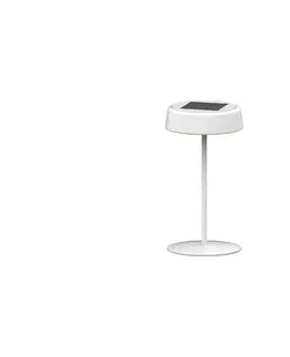 Lampy  Stmievateľná solárna nabíjateľná LED stolná lampa VIVIEN LED/3W/5V 2700K IP54 biela PN42100060