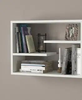 Police Nástenná polica Tino - White