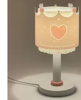 Lampy Dalber 61101N - LED detská lampička LITTLE QUEEN 1xG4/4W/230V ružová 61101N