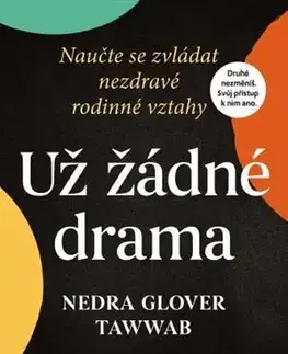 Psychológia, etika Už žádné drama - Nedra Glover Tawwab