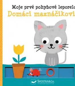 Leporelá, krabičky, puzzle knihy Moje prvé pohybové leporelo - Domáci maznáčikovia - Yayo Kawamura