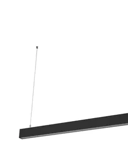Svietidlá Osram - Stmievateľný LED luster na lane OFFICE LINE LED/42W/230V 112,6 cm čierna 4099854464812