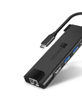 Predlžovacie káble hub-CONNECT IT CHU-8020-AN - USB-C hub 5v1 CHU-8020-AN