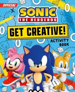 Nalepovačky, vystrihovačky, skladačky Sonic The Hedgehog Get Creative! Sticker Activity Book - Sonic The Hedgehog