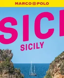 Geografia, mapy, sprievodcovia Sicily Marco Polo Pocket Travel Guide - with pull out map - Polo Marco