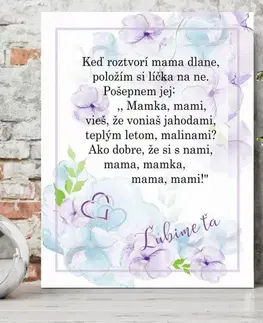 Tabuľky s venovaním (darčeky) Darček pre mamku - Tabuľka na pamiatku pre najlepšiu ženu