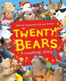 Leporelá, krabičky, puzzle knihy Twenty Bears - Kathryn Simmonds